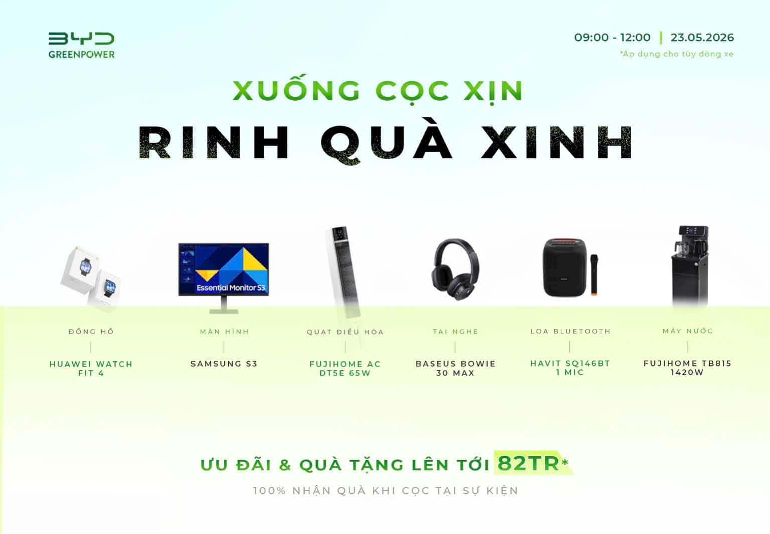 Sự kiện ra mắt BYD Dolphin